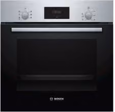 Forno da incasso elettrico Bosch Serie 2 HBF133BR0 in Acciaio Inox e Nero, Capacità 66 L, Classe A – 1