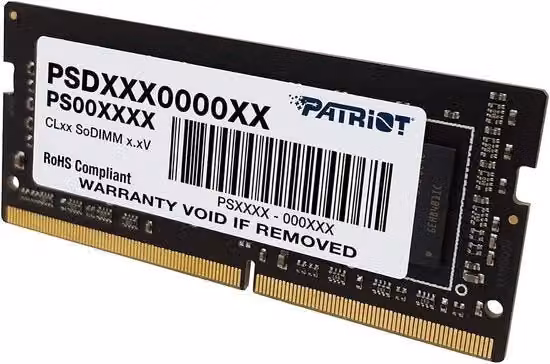 Modulo di memoria SODIMM Corsair DDR4 3200 MHz PC4-25600 16GB (1x16GB) C22 Nero