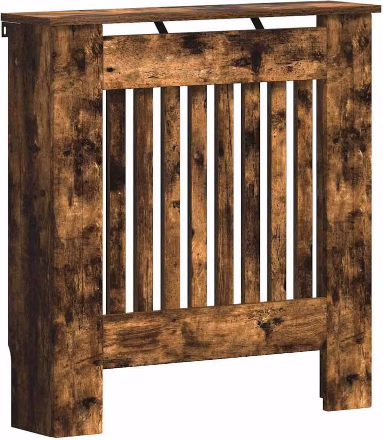 Copertura per radiatori Rovere fumé 78 x 19 x 81,5 cm