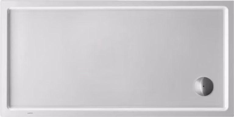 Duravit Starck Slimline receveurs de douche rectangulaires, 1400x700mm, blanc, 720124000000000, 720124000000000
