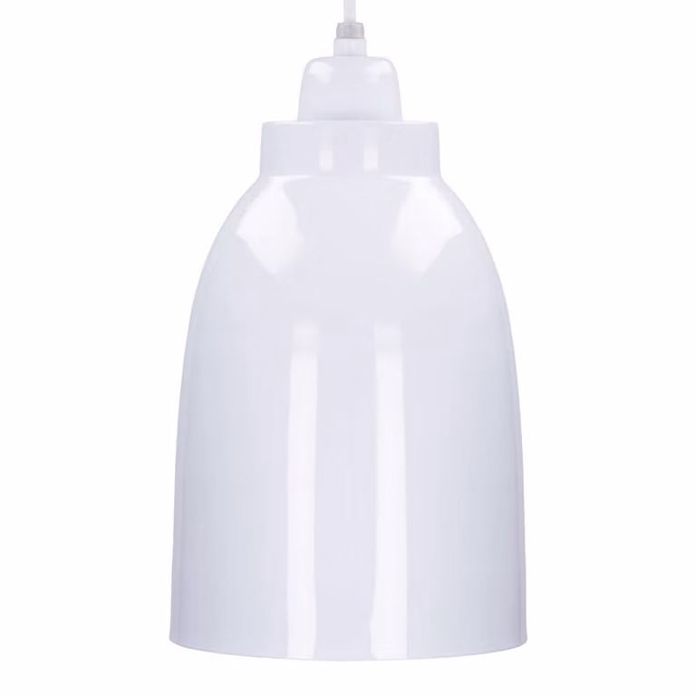 Lampada a sospensione Singolo Bianco 17cm
