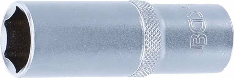 BGS Chiave a bussola esagonale a trasmissione profonda con attacco quadro 12,5 mm (1/2") SW 19 mm - 10559