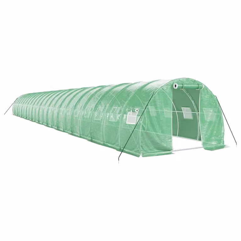 Serra con Telaio in Acciaio Verde 66 m² 22x3x2 m