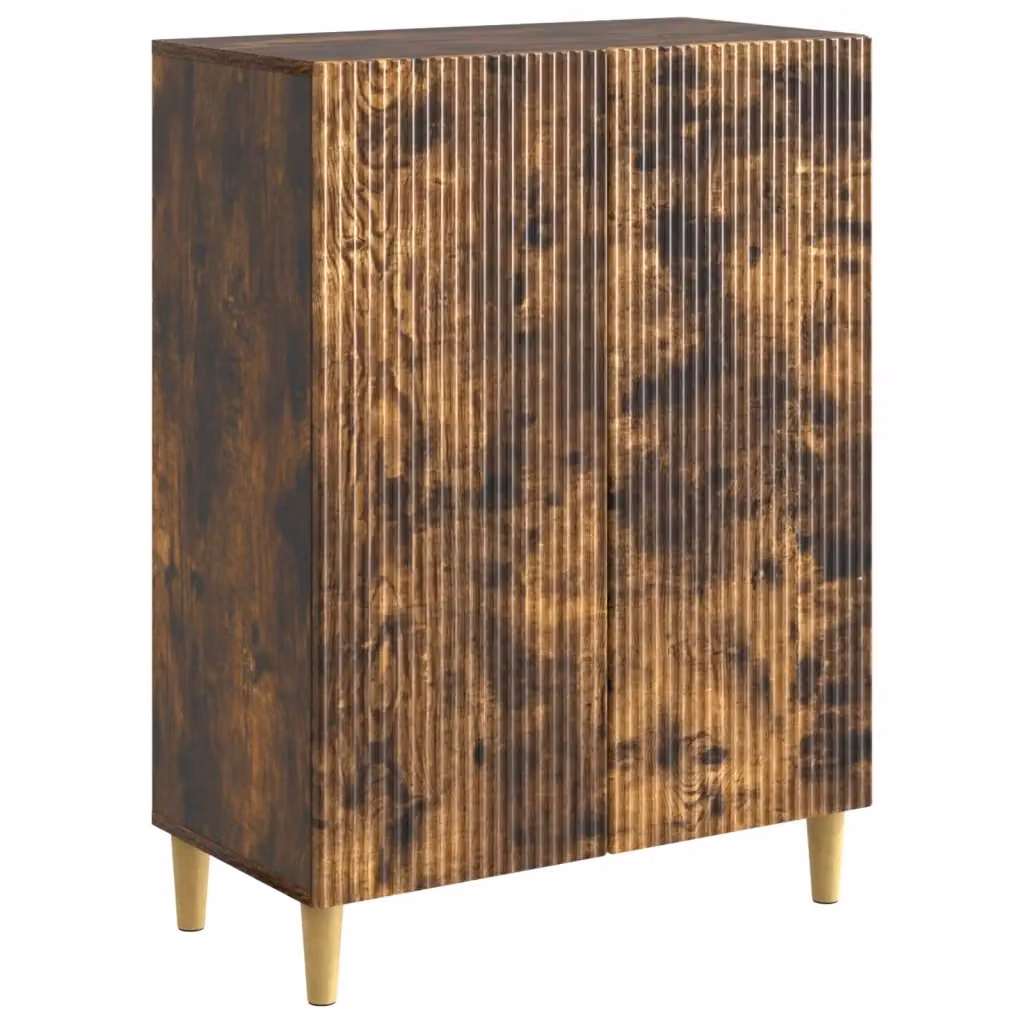 Credenza moderna vidaXL in legno MDF color marrone, L 66 x P 34,5 x H 90 cm – 2