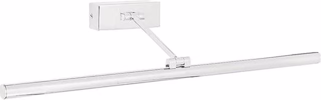 Applique da bagno LED SAYA Rossini Group in metallo bianco, IP44, 12W, 3000K, 950lm, ideale per specchi e quadri