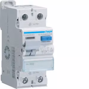 Interruttore differenziale Hager 2 poli 10 kA 63 A 500 mA tipo A CGA563D