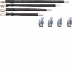 Set di collegamento a 4 poli, 250 A, 70 mm², da barra collettrice a sezionatore