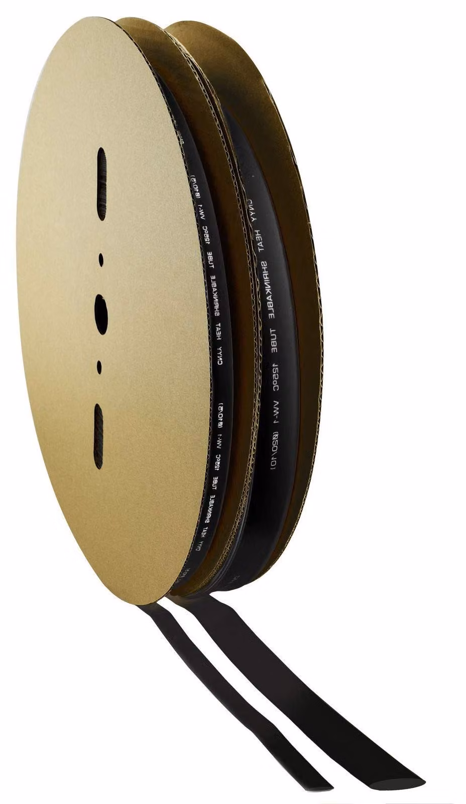 Tubo termoretraibile nero, diametro 150 mm, con elevato rapporto di restringimento