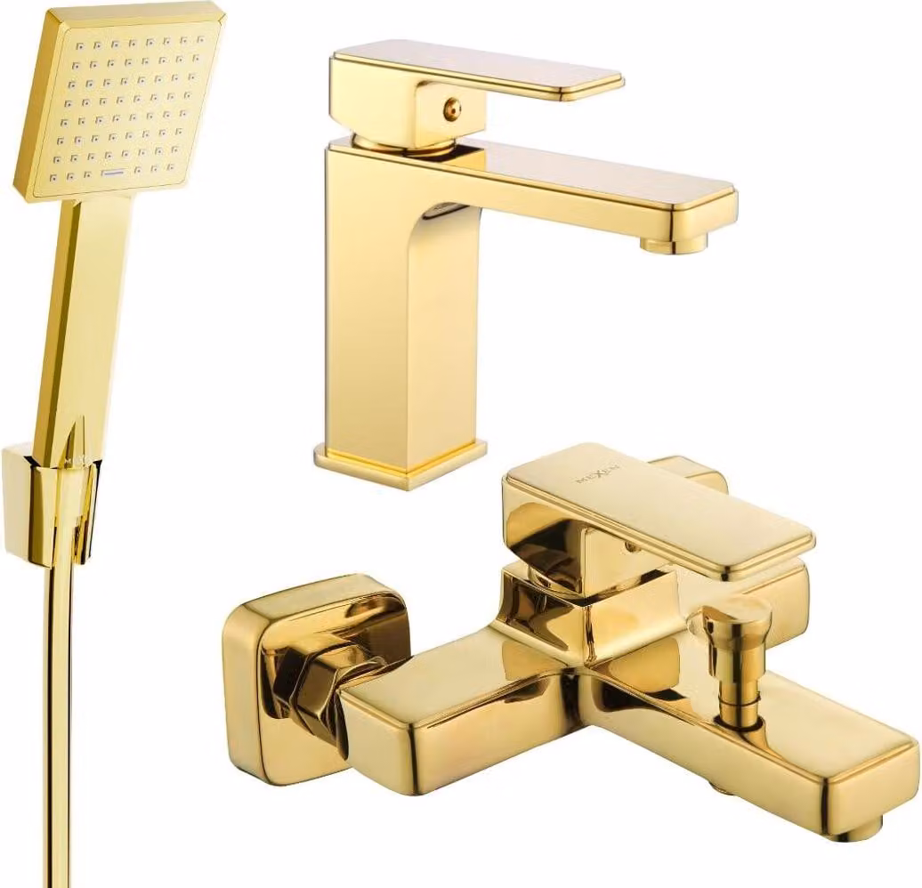Mexen Cetus R45 set da bagno, dorato - 744303R45-50
