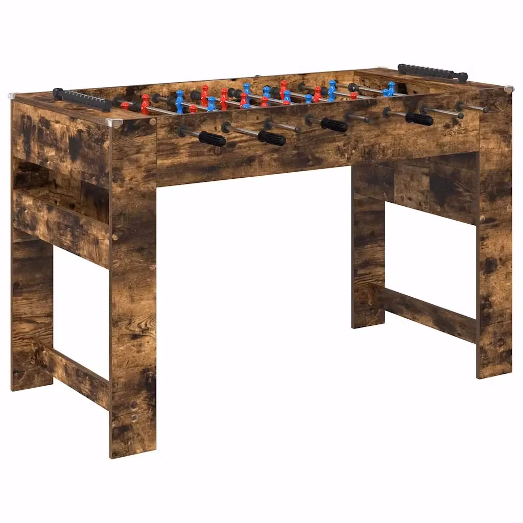 Tavolo da Foosball vidaXL in legno Rovere fumé, L: 125 cm, P: 60,5 cm, H: 80 cm – 2