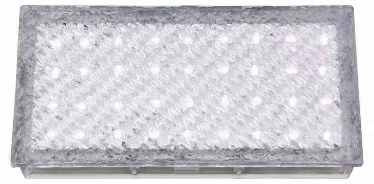 Faretto Calpestabilecontemporaneo Policarbonato Bianco Trasp Led 1,9W 7000K