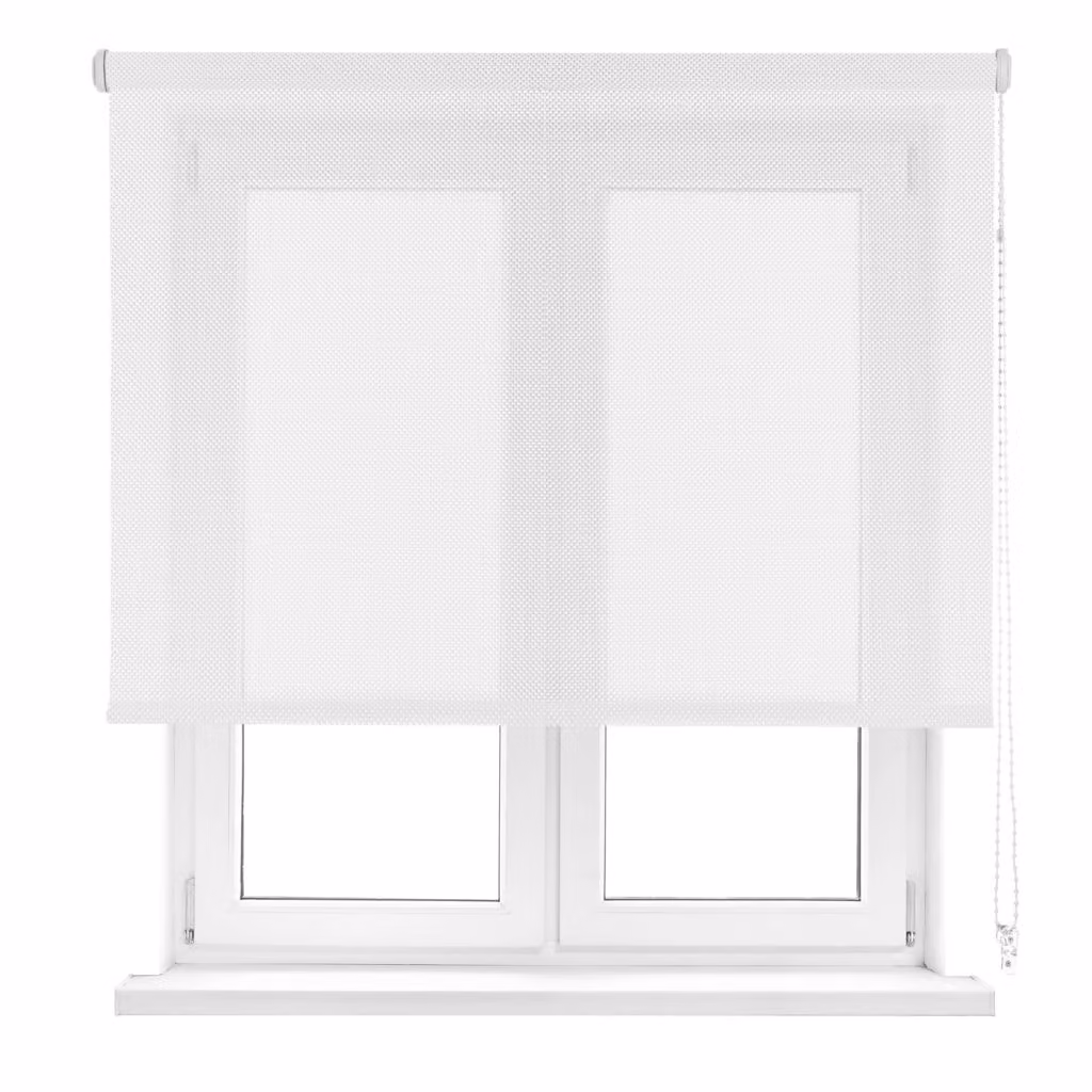 Tenda a rullo screen Viewtex Amara bianca semi-trasparente L: 180 cm, H: 250 cm – 2