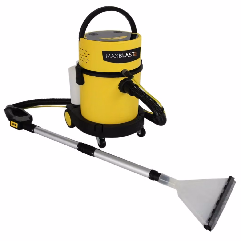 Aspirapolvere Industriale Bagnato e Asciutto MAXBLAST 1300W con Filtro HEPA Senza Sacchetto, Giallo – 2