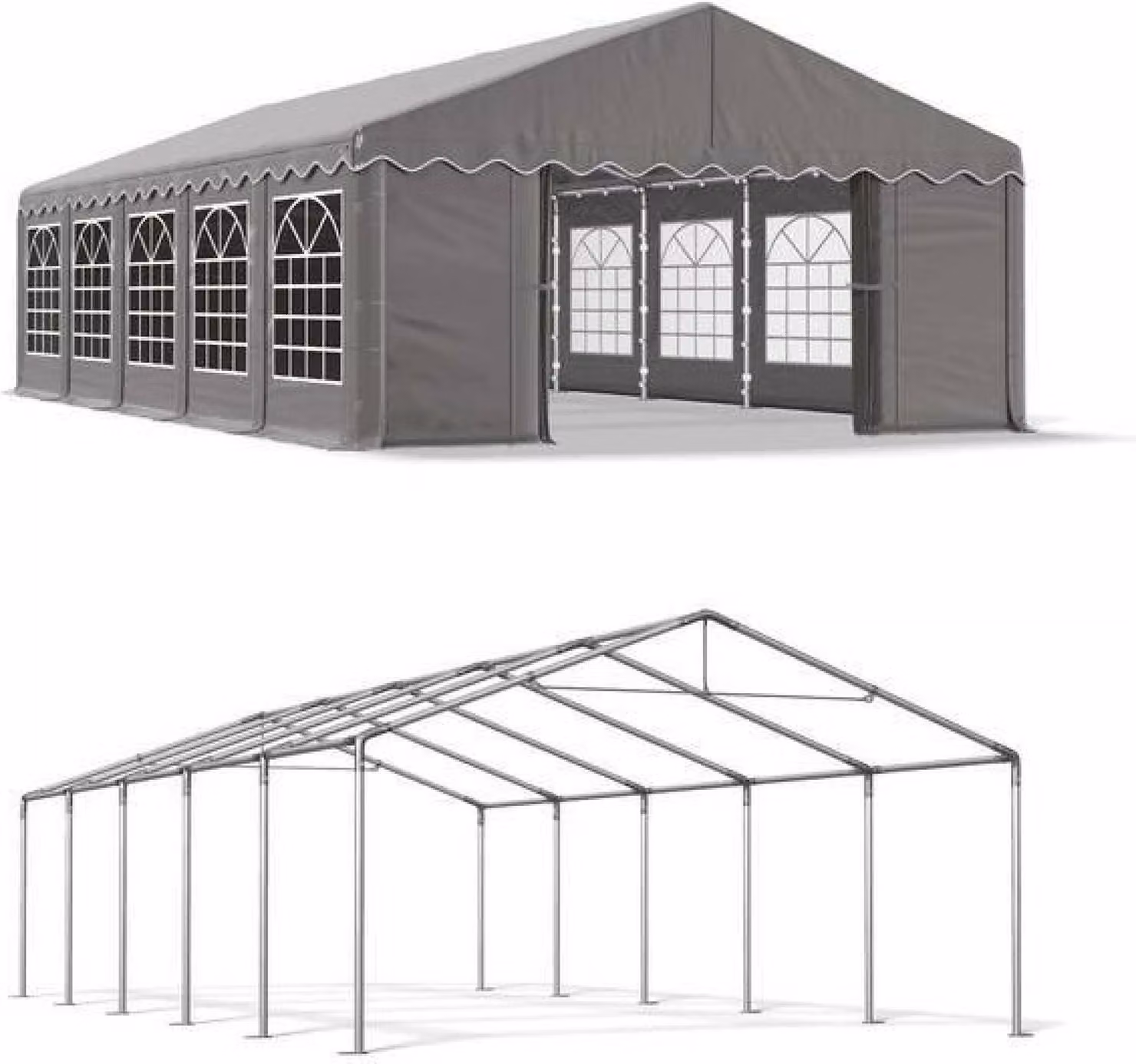 Tenda estiva 5x10 Grigio SUMMER IPE