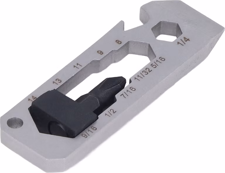 Multitool 7 in 1 Cacciavite Apribottiglie Chiave Portachiavi Strumento a mano per Outdoor