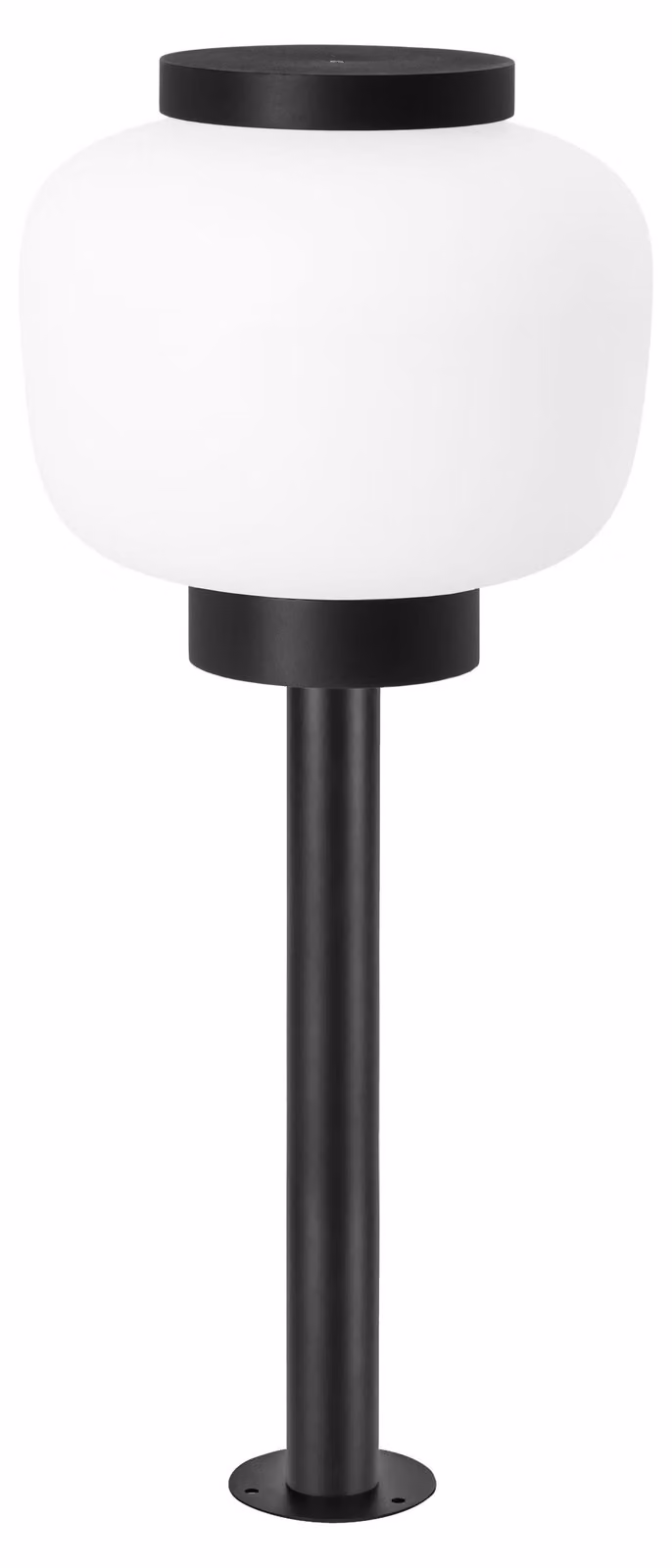 Lampada da esterno a colonna LEDS C4 Lamtam - Ø 24,5 cm, nera