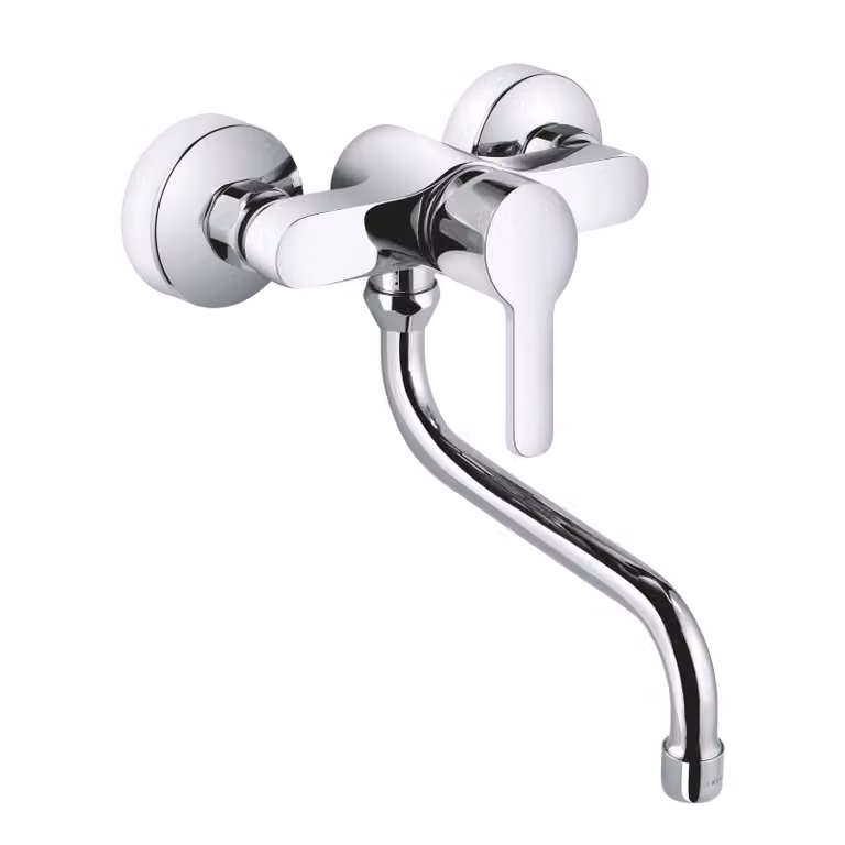 Kludi Logo Neo Miscelatore monocomando per lavello cromato, 1 pz.