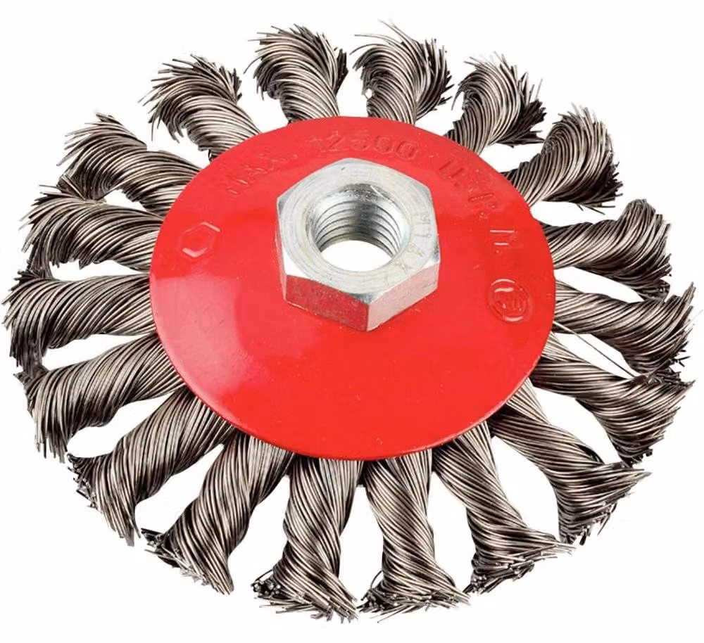 kwb 719330 Spazzola rotonda e rotore a raggiera 10 cm