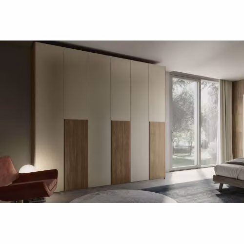 Armadio battente con maniglioni Quadro Mezzagola