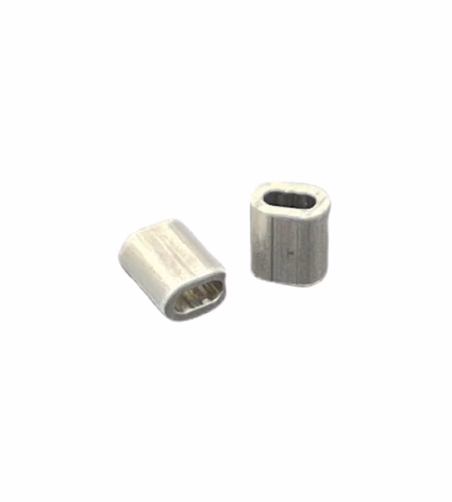 Manicotto Alluminio Per Funi Mm.2