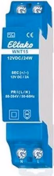 Alimentatore switching ELTAKO, ampio intervallo, 12 V CC, 1 pz.
