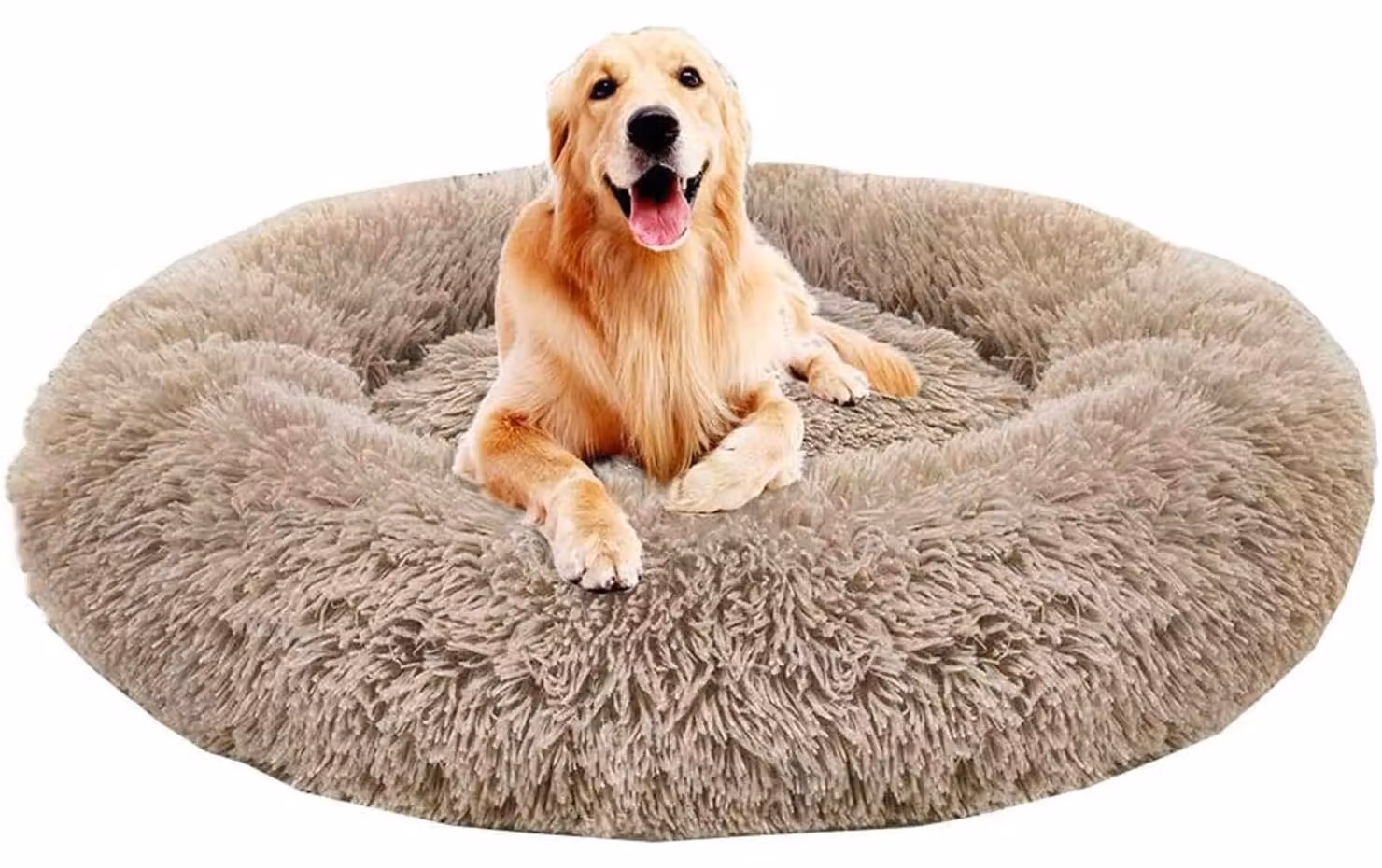 Cuccia ortopedica per animali domestici, a forma di ciambella, 80 cm, per cani di grossa taglia