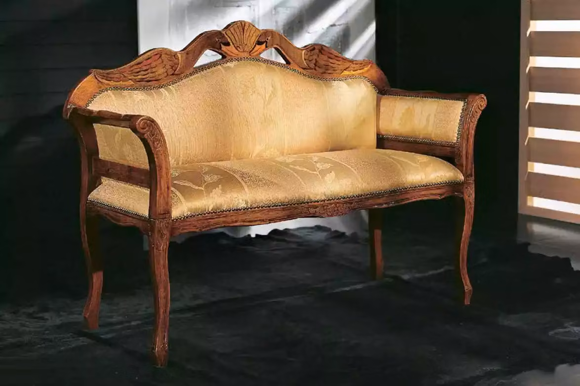 Designer Bank Hocker Luxus Möbel Polsterbank Sitzmöbel