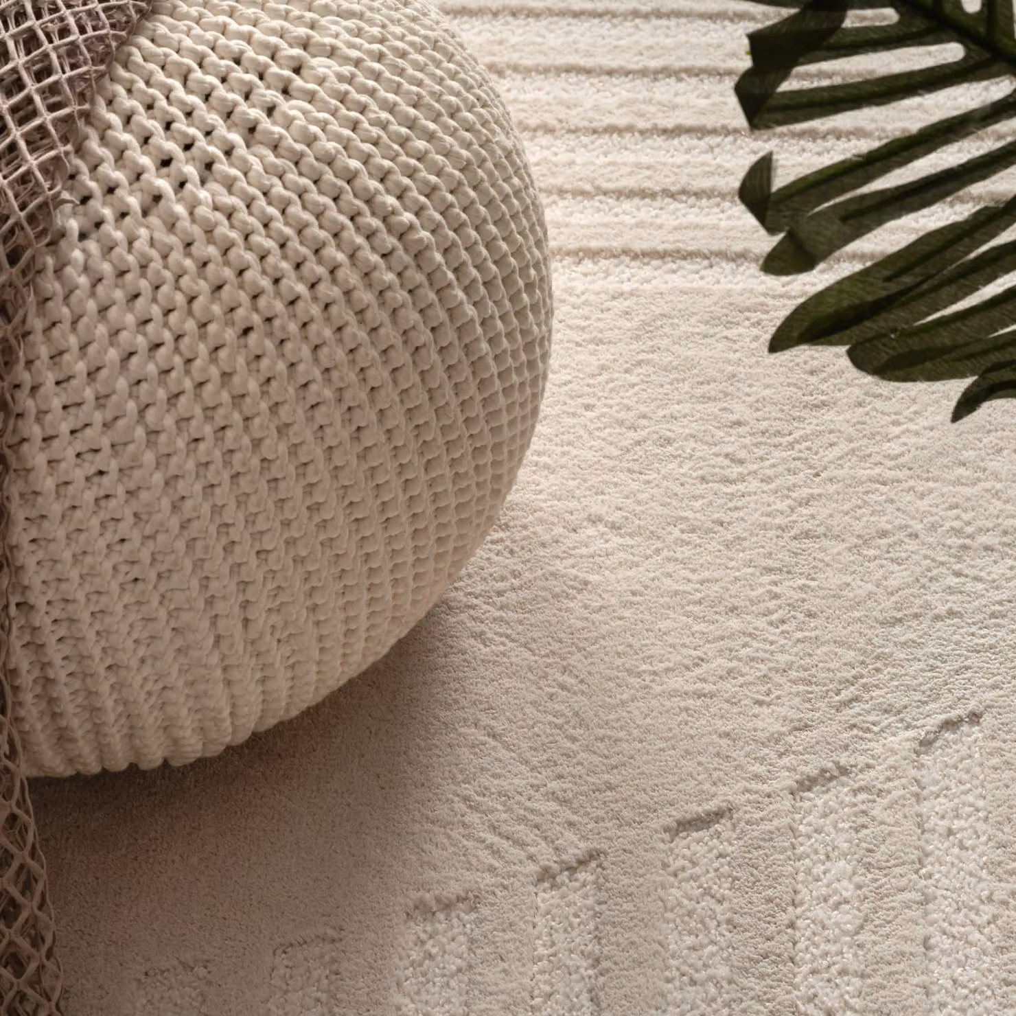 Tappeto moderno Sumo beige con effetto alto-basso L: 240 cm, P: 340 cm – 2