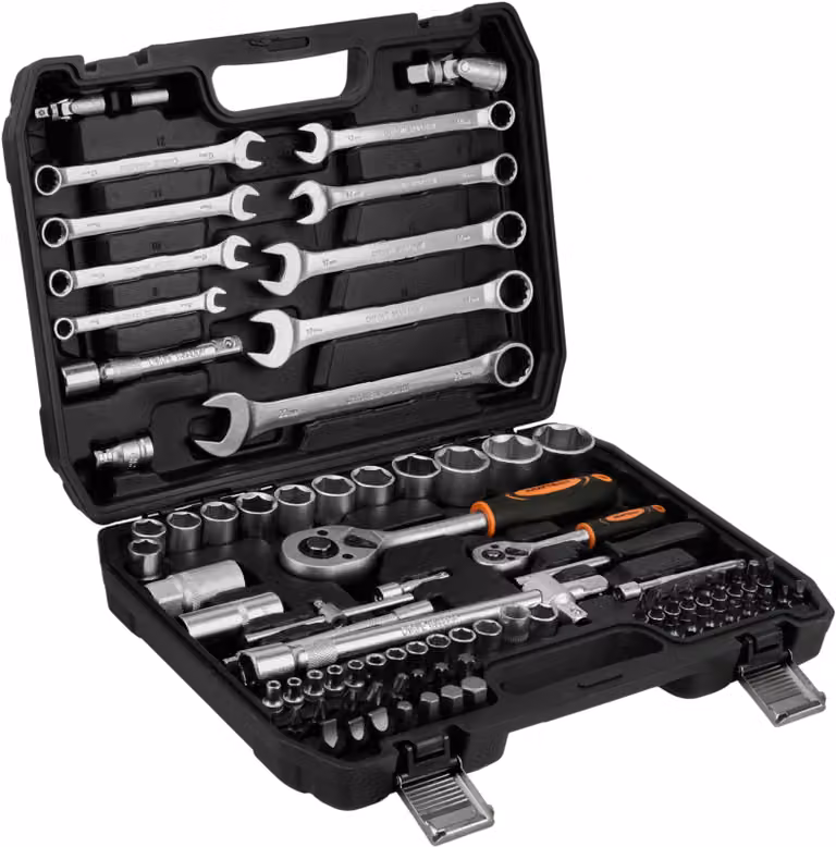 Kraft&Dele KD10832 set di utensili in valigetta 82 pezzi