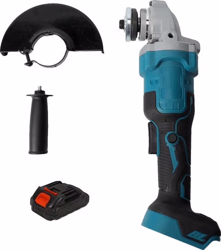 Smerigliatrice angolare, motore brushless, velocità regolabile, 125 mm 1 batteria, EU