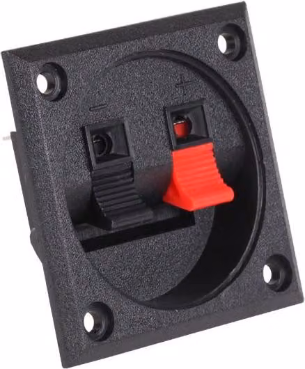 GNI0237 Presa per altoparlante quadrata a 2 pin