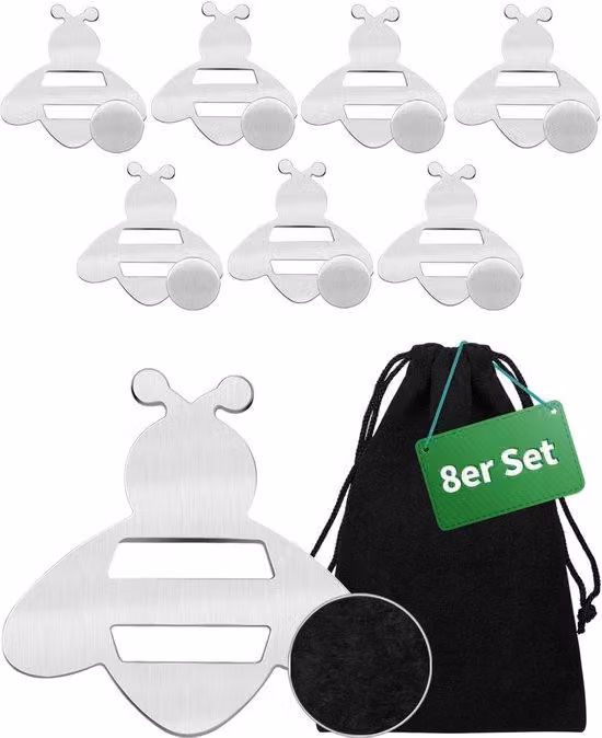 Set di coltelli da tavola extra pesanti in acciaio inossidabile, 8 pezzi
