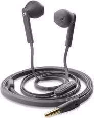 Auricolari in-ear Cellular Line Mantis Black con microfono e filo