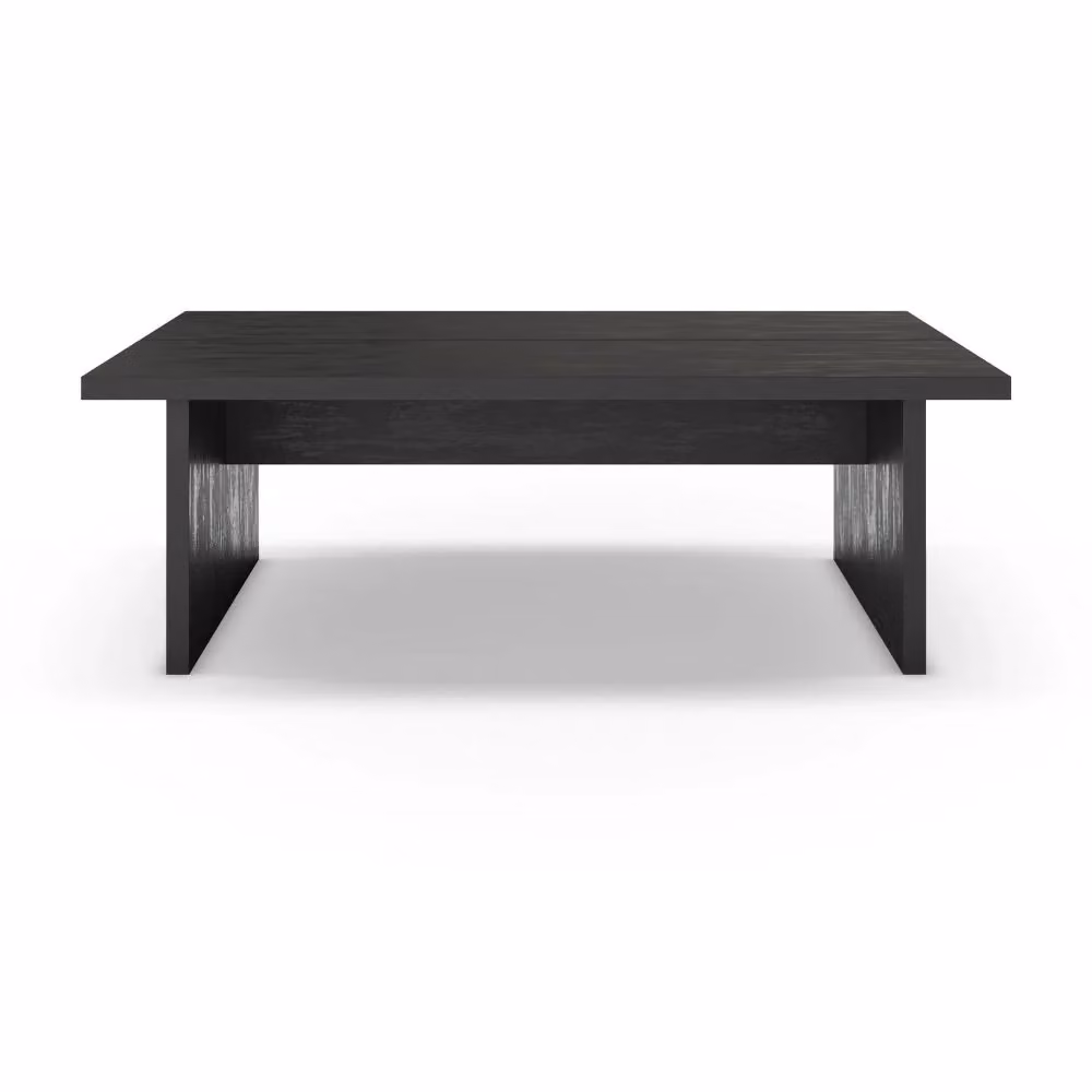 Tavolino da salotto rettangolare Veriaffari nero L/P/H: 120 x 70 x 40 cm – 2
