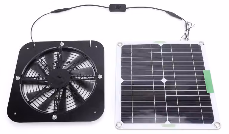 Ventilatore solare di aspirazione, 13,5 pollici, 100 W, per pollai e serre