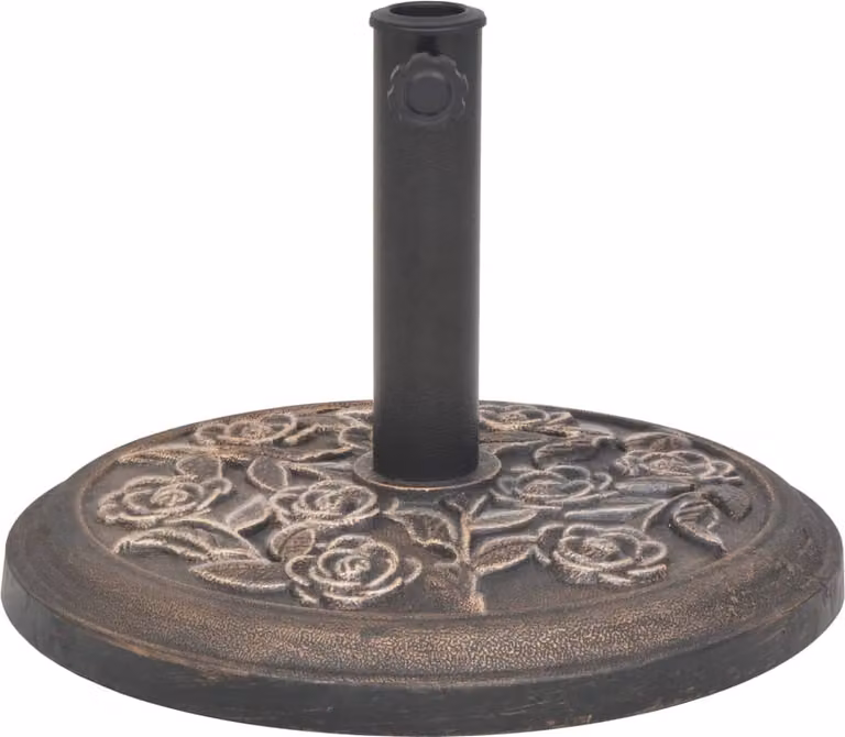Base per Parasole Circolare in Resina Bronzo 9 kg