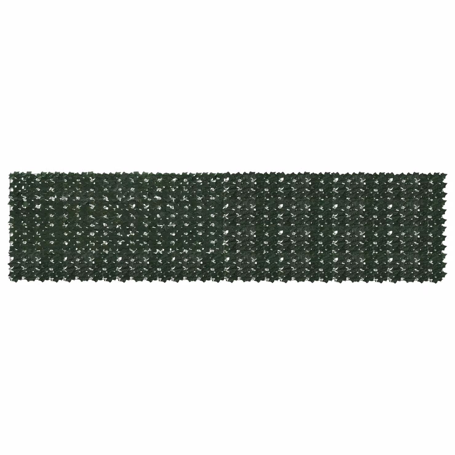vidaXL Schermo per balcone con siepe artificiale verde, L: 400 cm, H: 100 cm