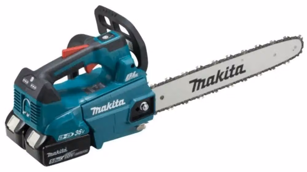 Makita DUC406PT2B, Senza spazzole, 20 m/s, 76,2 / 8 mm (3 / 8"), Nero, Blu, 0,2 l, Batteria ricaricabile