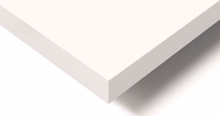 POKAR Piano da tavolo 2,5 cm Piano da tavolo per scrivania, dimensioni:175x80, colore:Bianco