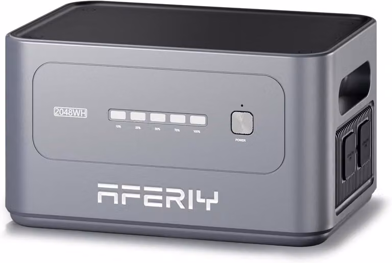 AFERIY AF-P280-B Batteria di espansione 2048Wh LiFePO4 – per stazione di alimentazione da 2800W