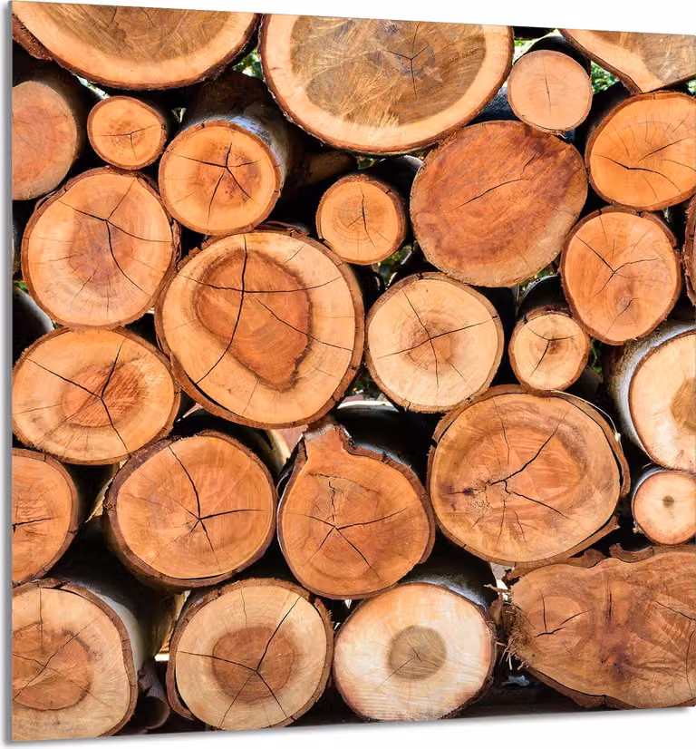 PIATTO IN VETRO PER CUCINA 60x65 legno