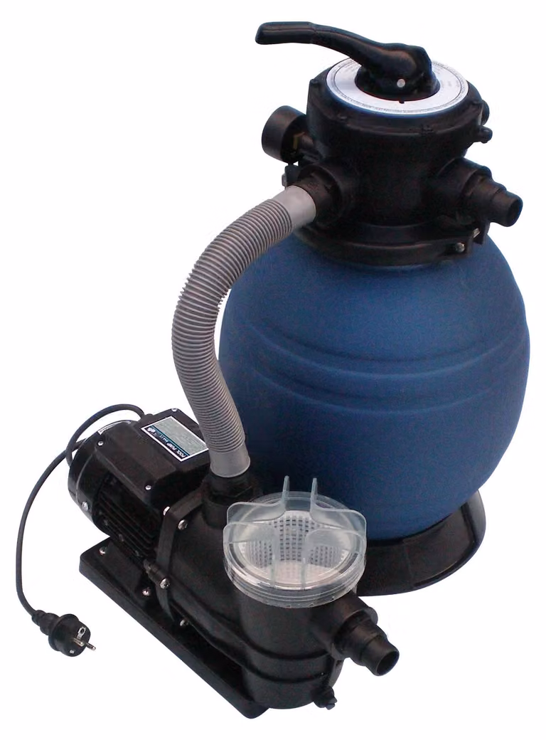 Filtro a sabbia per pompa piscina - 400 W, capacità 10 m³/h