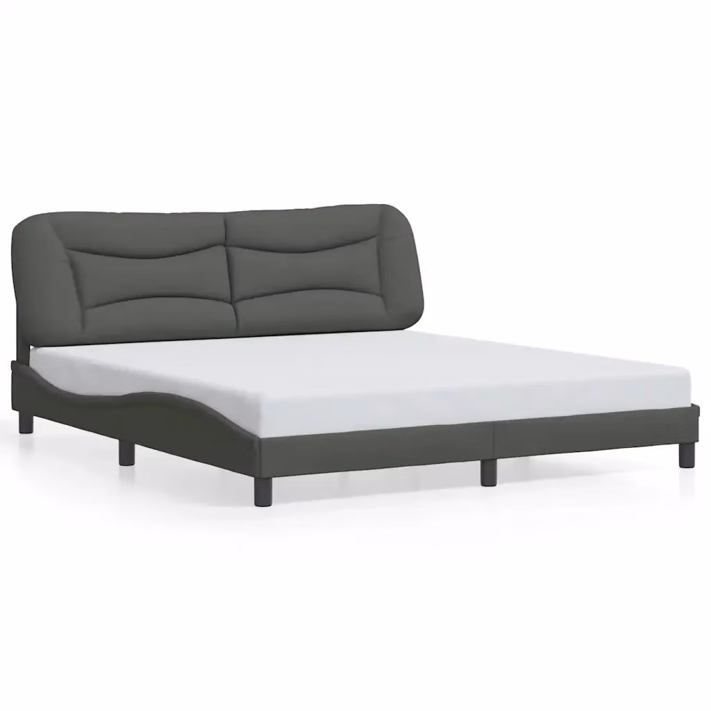 Giroletto senza materasso Hvar vidaXL Grigio L/P: 180 x 200 cm – 2