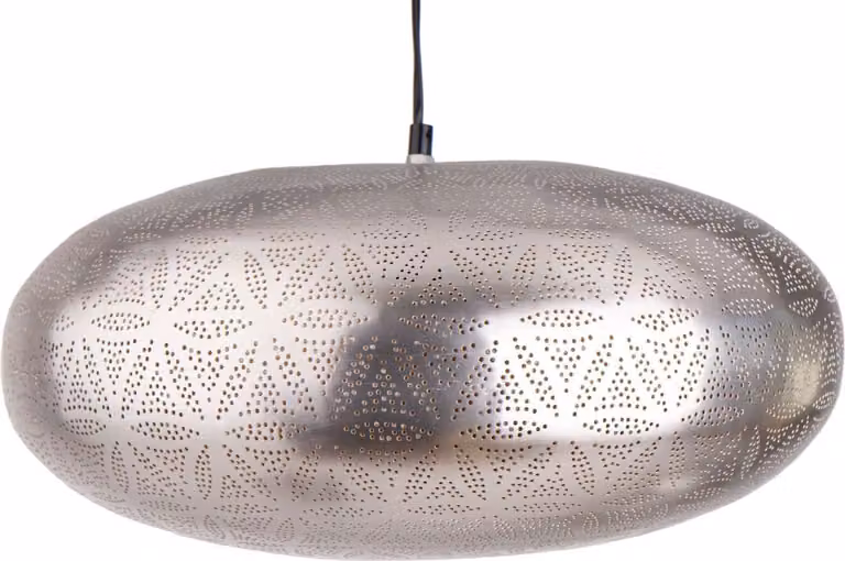 Lampada Fiore della vita - Plafoniera ellissoidale