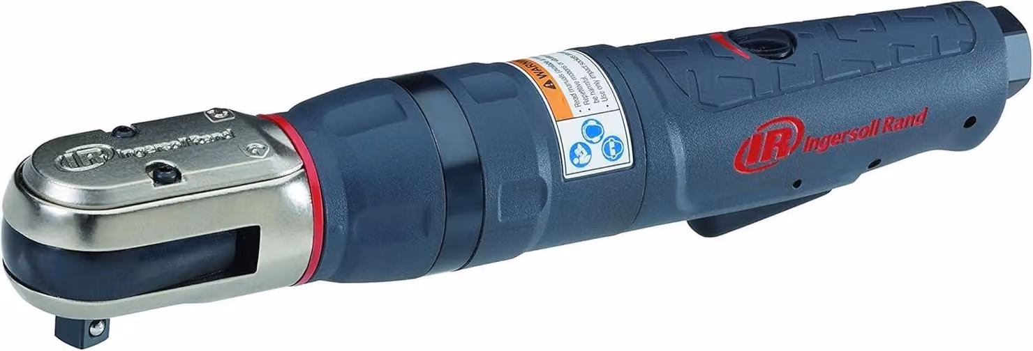 Avvitatore pneumatico Ingersoll-Rand 1207MAX-D3, con cricchetto da 3/8 di pollice, utensile elettrico con una coppia massima di 88 Nm, controllo ottimale, regolatore di velocità variabile e uscita girevole