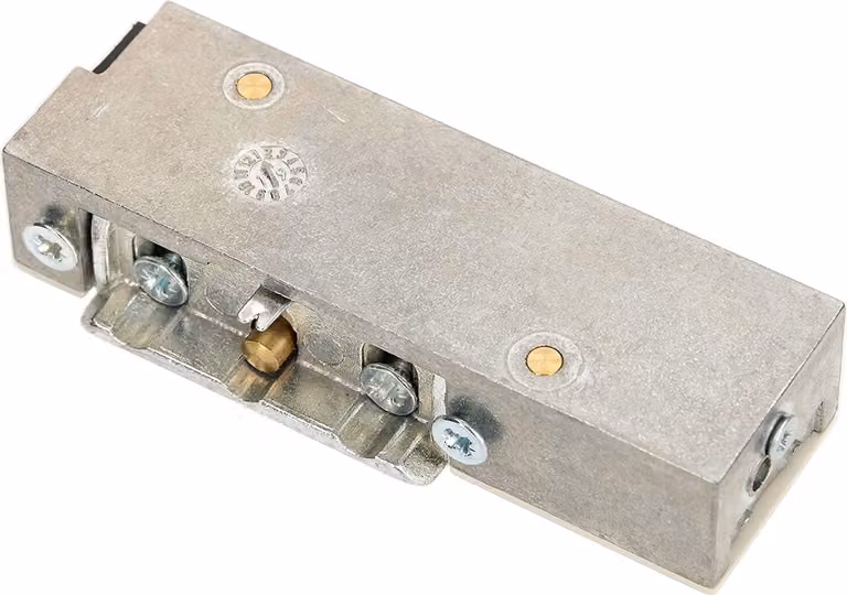 KOTARBAU® Elettroserratura per porte R3 12 V a sinistra con sblocco diurno e funzione di memoria Elettroserratura per porte, cancelli e cancelli a battente