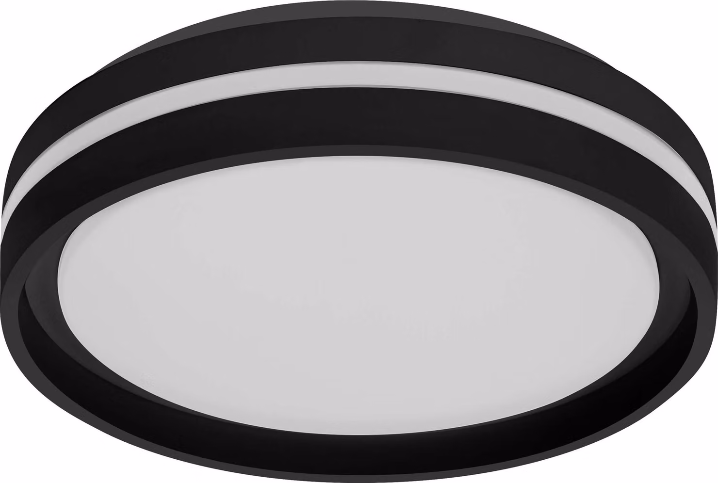 OSRAM Orbis Noemi Lampada da soffitto a LED 285 mm, nero, 3000 K bianco caldo, dimmerabile a 3 livelli, Click-DIM, IP20