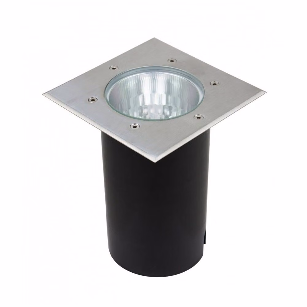 Lampada a sbalzo grande 18 cm quadrato 1xE27 acciaio inox IP67 SU-MA Pabla M4030