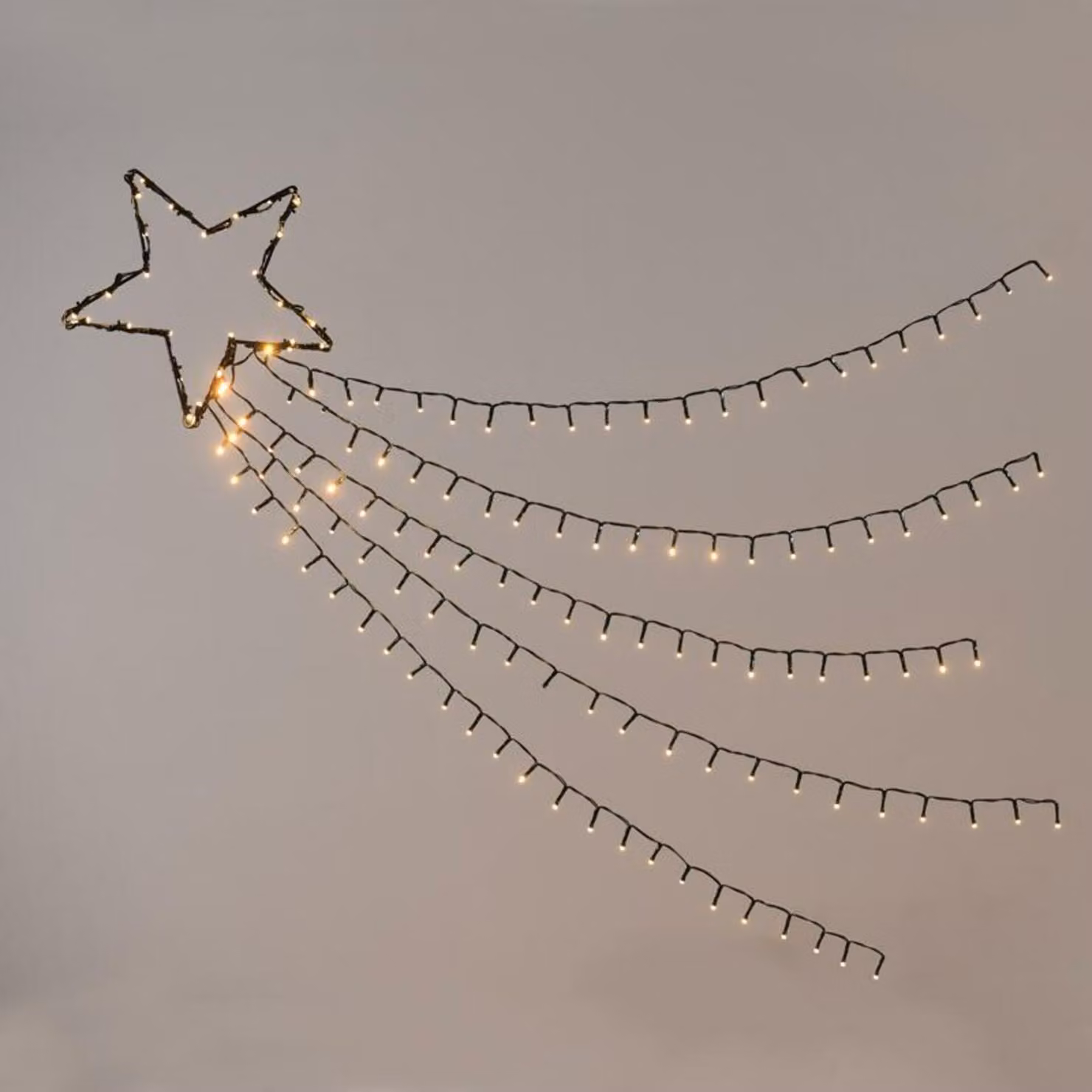 ACA Lighting cometa, 5 file, 150 WW LED 8 programmi, 220-240V IP44 30cm (1m di coda), 5m di cavo di alimentazione X081501225
