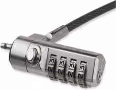 Cavo con lucchetto a combinazione per dispositivi K Slot Startech.Com colore argento LTLOCK4D